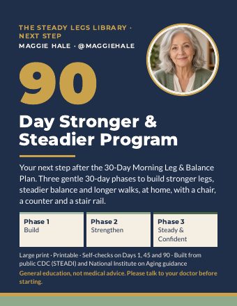 Cover of The 90-Day Stronger & Steadier Program